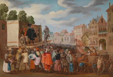 Affen auf dem Richtplatz